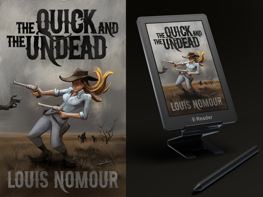 Dark Western eBook Cover Design