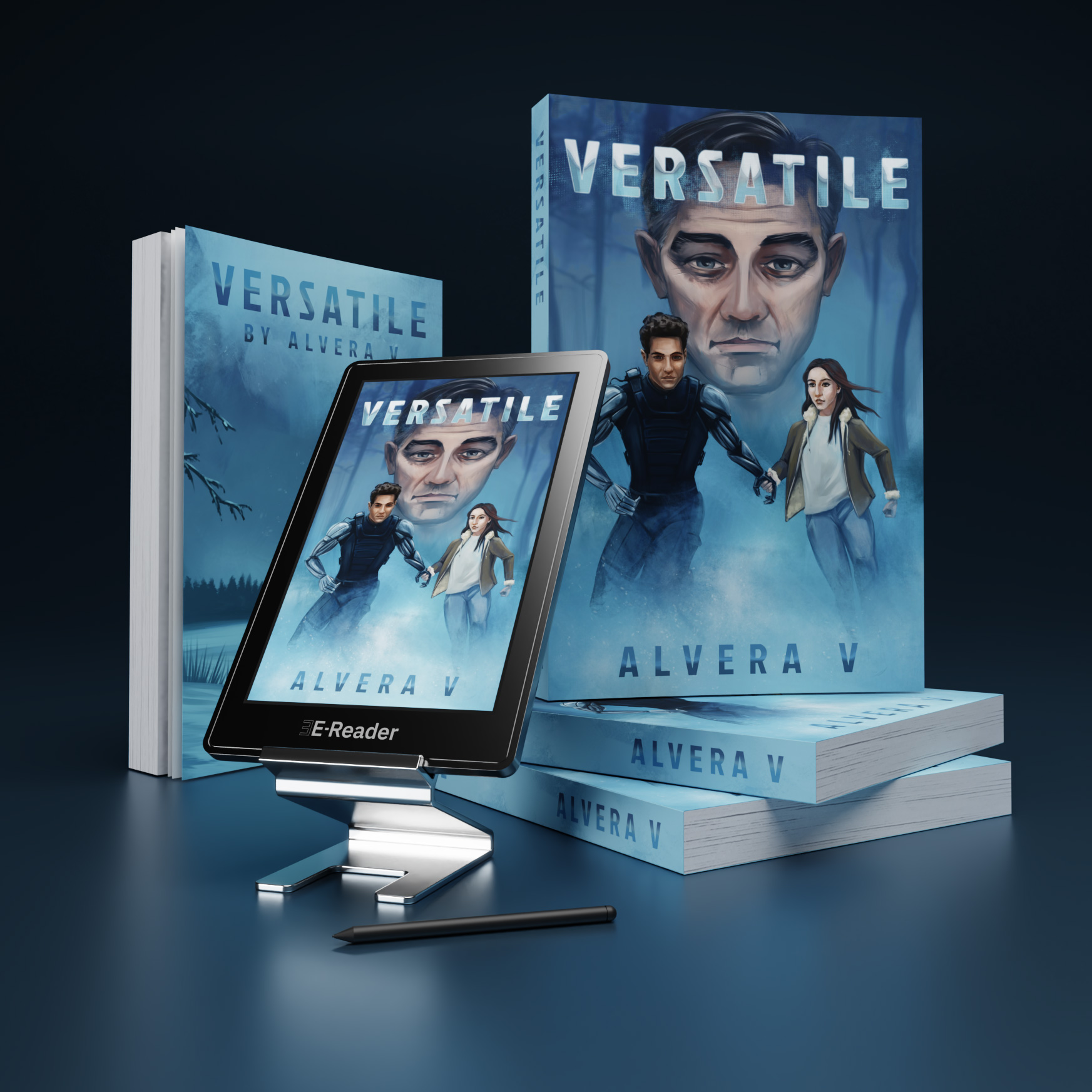 SciFi Thriller Book Cover Design