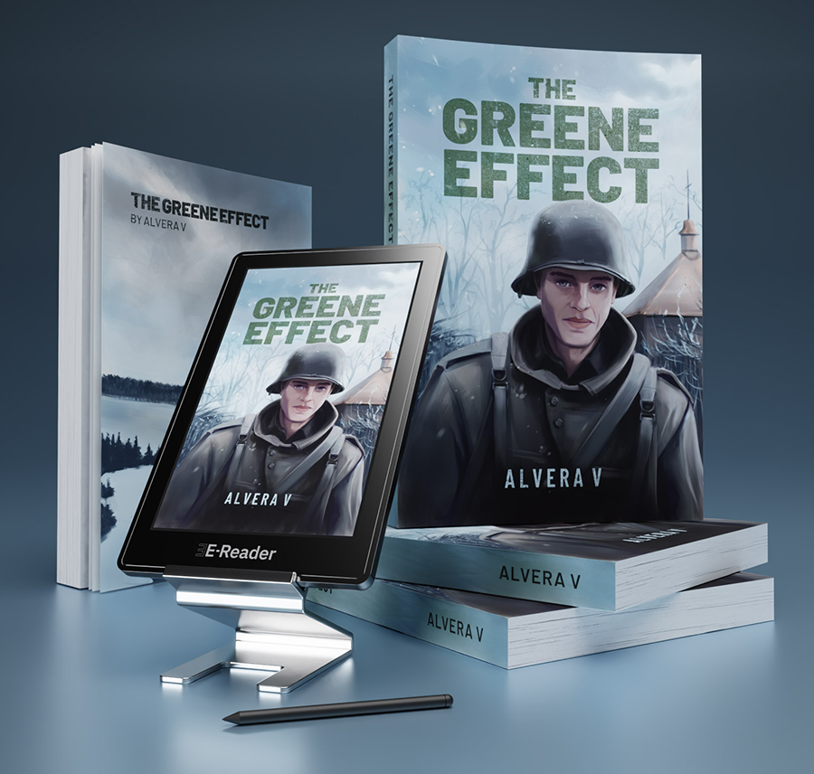 War Fiction Book Cover Design