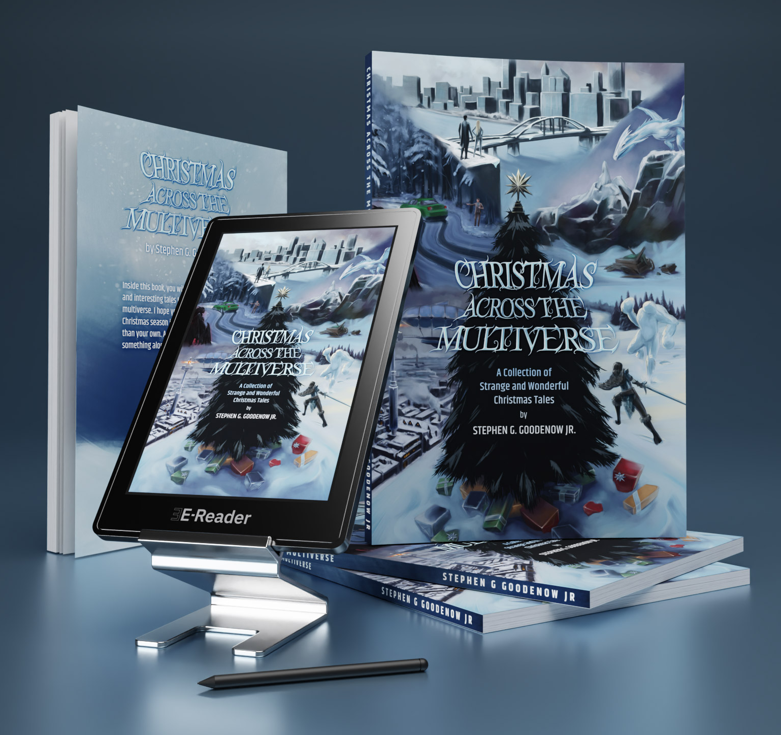 YA SciFi Anthology Book Cover Design