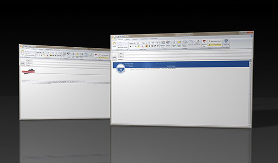 email stationery design